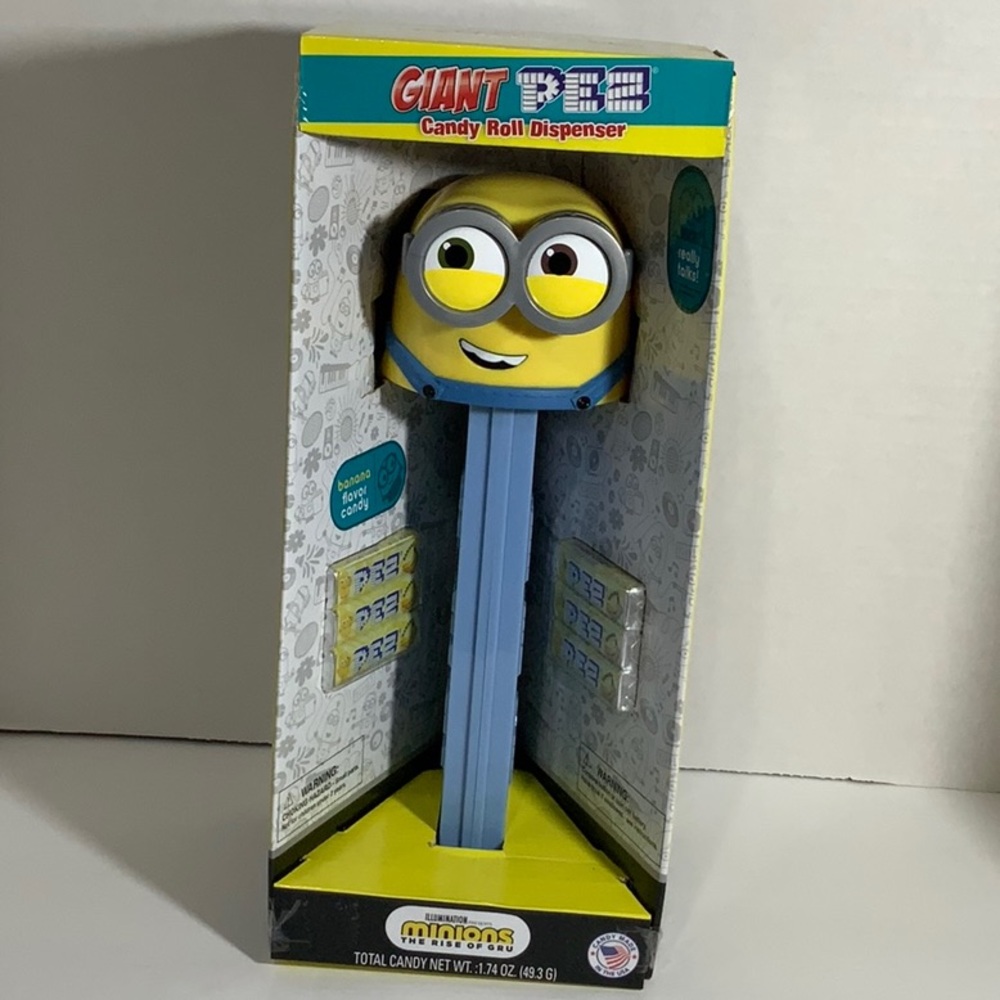 Giant pez dispenser